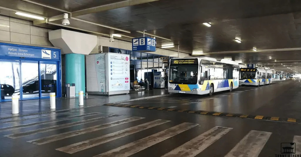 Athens Airport Shuttle Bus, KTEL Buses from and to Athens Airport, Bus Stops at Athens Airport, Athens Airport Bus Fares, Where can I buy an Athens airport bus ticket?, How much is a bus ticket in Athens?