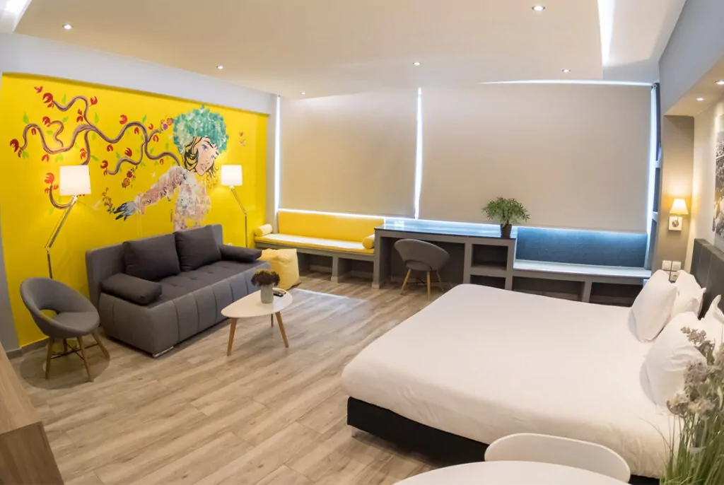 From Athens Airport to Connect Suites